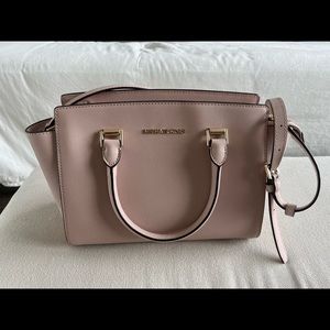 Michael Kors Selma Saffiano Leather Medium Satchel